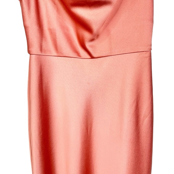 BHLDN Sachin & Babi Cali Satin Cowl Neck Slip Midi Dress Sedona Sunset SZ 8 - Picture 10 of 16
